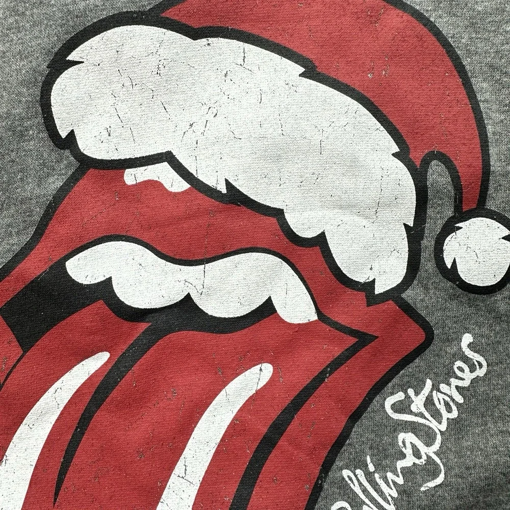 Kids Unisex Rolling Stones Christmas Size 4T NWT Soft Inside Gray Christmas